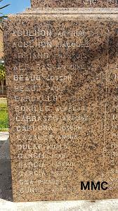 MISSERGHIN MONUMENT AUX MORTS JARDIN DE LA MAIRIE 2